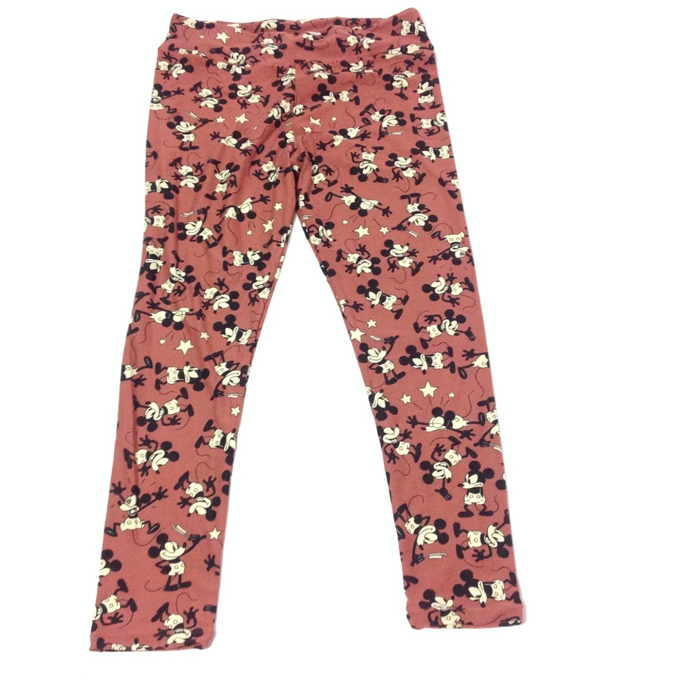 New Disney Lularoe Women's Pants Tall & Curvy